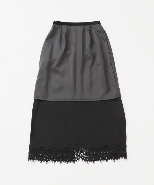 サテンレーススカート（スカート）｜IENA（イエナ）のファッション通販