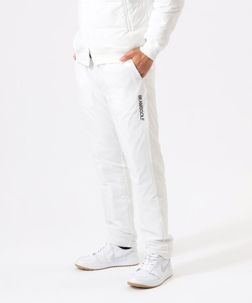 BEAMS GOLF(ビームスゴルフ)の「〈MEN〉ORANGE LABEL / レオフィール(R)サイドロゴ 中綿パンツ(その他パンツ・メンズ・ブラック/ホワイト・MEDIUM/LARGE/X-LARGE/SMALL)」の2枚目の写真