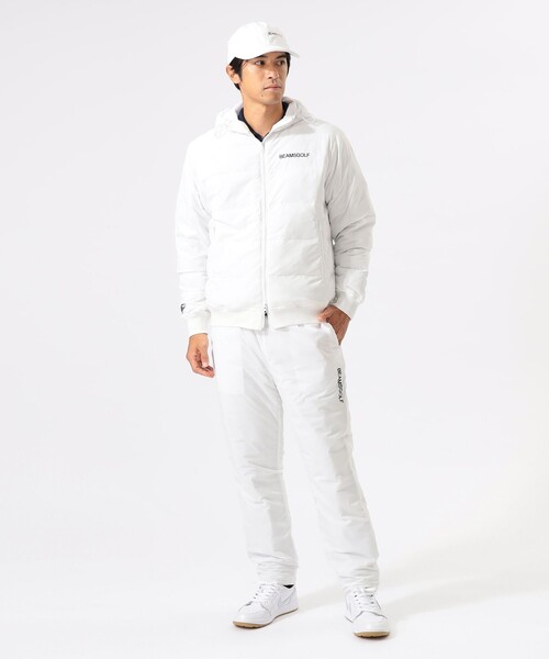 BEAMS GOLF(ビームスゴルフ)の「〈MEN〉ORANGE LABEL / レオフィール(R)サイドロゴ 中綿パンツ(その他パンツ・メンズ・ブラック/ホワイト・MEDIUM/LARGE/X-LARGE/SMALL)」の5枚目の写真