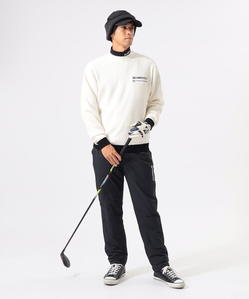 BEAMS GOLF(ビームスゴルフ)の「〈MEN〉ORANGE LABEL / レオフィール(R)サイドロゴ 中綿パンツ(その他パンツ・メンズ・ブラック/ホワイト・MEDIUM/LARGE/X-LARGE/SMALL)」の6枚目の写真