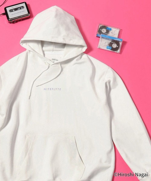 GLOBAL WORK（グローバルワーク）の「永井博コラボ/スウェットパーカー/602835（Tシャツ/カットソー・メンズ・その他1/その他2/ブラック/グレー系その他6・SMALL/LARGE/MEDIUM）」の8枚目の写真