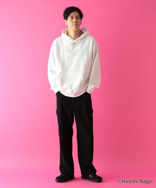 GLOBAL WORK（グローバルワーク）の「永井博コラボ/スウェットパーカー/602835（Tシャツ/カットソー・メンズ・その他1/その他2/ブラック/グレー系その他6・SMALL/LARGE/MEDIUM）」の19枚目の写真