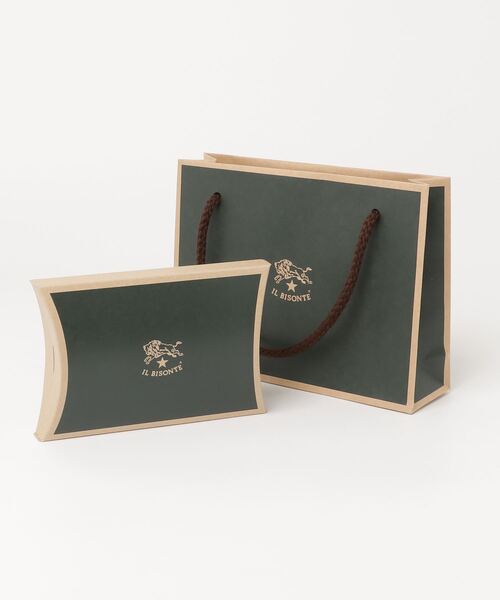 IL BISONTE（イルビゾンテ）の「【ZOZO限定ギフトセット】ギフトボックス＆ショッパー付きカードケース（カードケース・レディース・ブラック・FREE）」の8枚目の写真