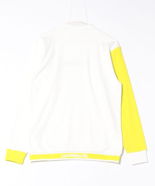 Loudmouth（ラウドマウス）の「【Loudmouth/ラウドマウス】両面起毛モックネックシャツ　ストレッチシャツ　ゴルフ（シャツ/ブラウス・メンズ・オフホワイト/ブラック・LARGE/X-LARGE/XX-LARGE/MEDIUM）」の13枚目の写真