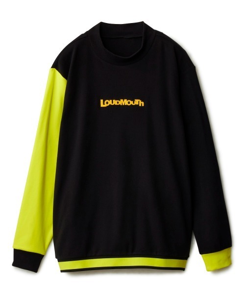 Loudmouth（ラウドマウス）の「【Loudmouth/ラウドマウス】両面起毛モックネックシャツ　ストレッチシャツ　ゴルフ（シャツ/ブラウス・メンズ・オフホワイト/ブラック・LARGE/X-LARGE/XX-LARGE/MEDIUM）」の11枚目の写真
