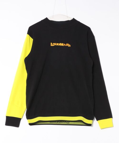 Loudmouth（ラウドマウス）の「【Loudmouth/ラウドマウス】両面起毛モックネックシャツ　ストレッチシャツ　ゴルフ（シャツ/ブラウス・メンズ・オフホワイト/ブラック・LARGE/X-LARGE/XX-LARGE/MEDIUM）」の14枚目の写真