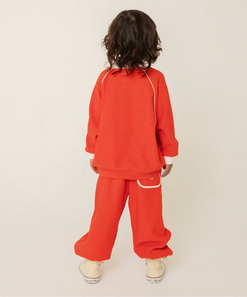 BREEZE（ブリーズ）の「【WEB限定/あったか】裏起毛パイルパンツ(セットアップ可)（スウェットパンツ・キッズ・ブラウン/グリーン/レッド・80/90/100/110/120/130/140）」の12枚目の写真