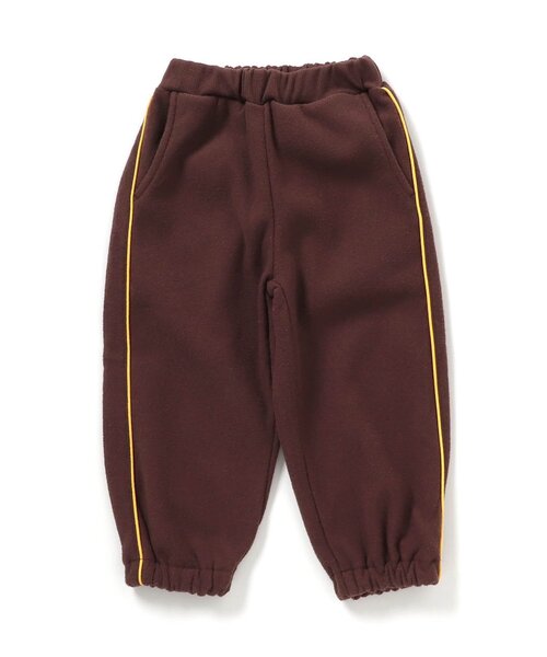 BREEZE（ブリーズ）の「【WEB限定/あったか】裏起毛パイルパンツ(セットアップ可)（スウェットパンツ・キッズ・ブラウン/グリーン/レッド・80/90/100/110/120/130/140）」の4枚目の写真