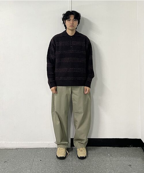 Millo Archive（ミロ アーカイブ）の「リフレクトカーブチノパンツ[チャコールグレー]（その他パンツ・メンズ・その他・SMALL/MEDIUM/LARGE/X-LARGE）」の2枚目の写真