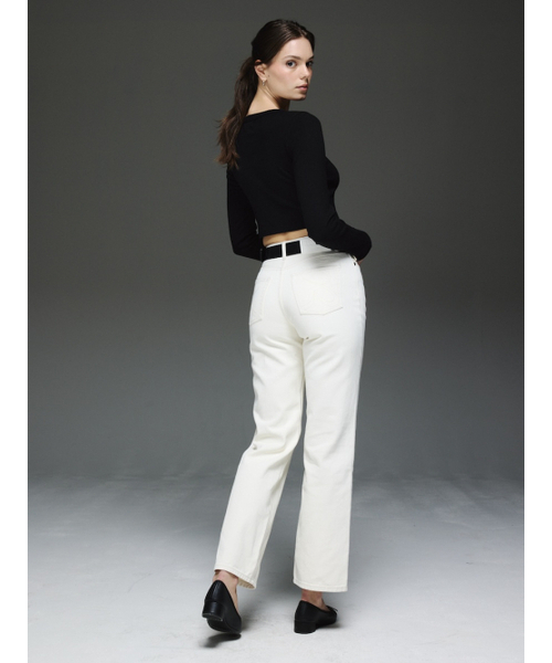 GLOWNY（グロウニ―）の「THE EMMA JEANS (WHITE)（デニムパンツ・レディース・その他・SMALL/MEDIUM/LARGE）」の5枚目の写真