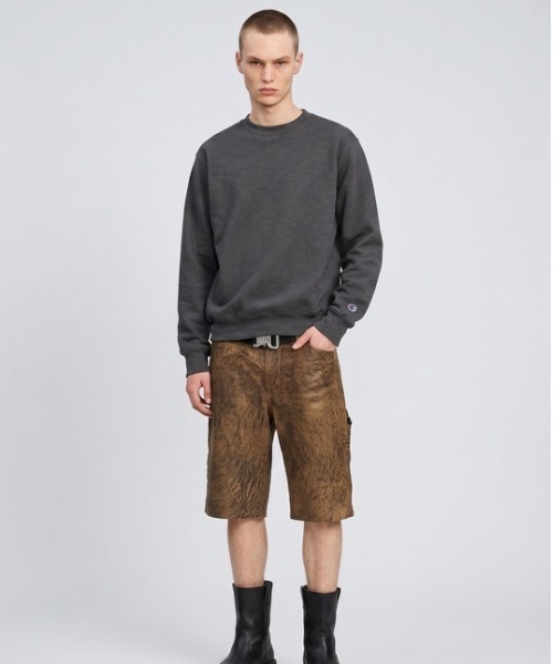 Champion(チャンピオン)の「Champion / PULLOVER SWEAT / S600 2026年秋冬 秋服 秋服 冬服(スウェット・メンズ・グレー/ブラック/チャコール/ホワイト/ネイビー/マルーン・S/M/L/XL)」の4枚目の写真