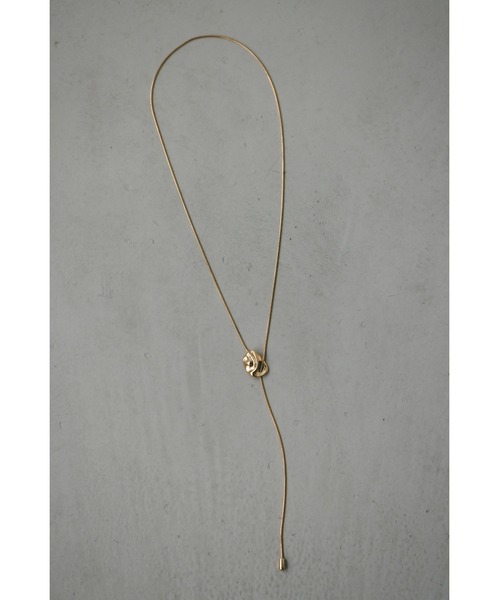 STYLEMIXER（スタイルミキサー）の「ニュアンスモチーフスライドネックレス（ネックレス・レディース・シルバー/ゴールド・FREE）」の11枚目の写真