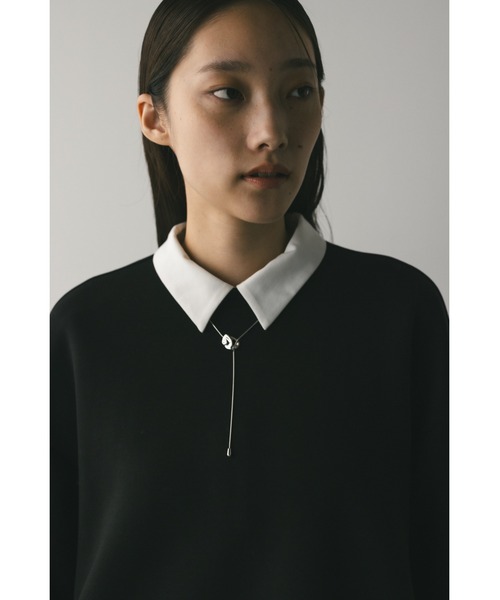 STYLEMIXER（スタイルミキサー）の「ニュアンスモチーフスライドネックレス（ネックレス・レディース・シルバー/ゴールド・FREE）」の3枚目の写真