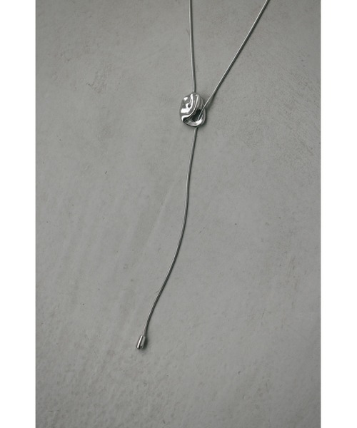 STYLEMIXER（スタイルミキサー）の「ニュアンスモチーフスライドネックレス（ネックレス・レディース・シルバー/ゴールド・FREE）」の8枚目の写真