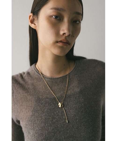 STYLEMIXER（スタイルミキサー）の「ニュアンスモチーフスライドネックレス（ネックレス・レディース・シルバー/ゴールド・FREE）」の10枚目の写真