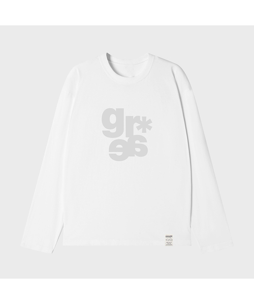 GRAVER（グレーバー）の「[UNISEX] GRAE-SロングスリーブTシャツ_2color（Tシャツ/カットソー・レディース・ホワイト/ブラック・MEDIUM/LARGE）」の2枚目の写真