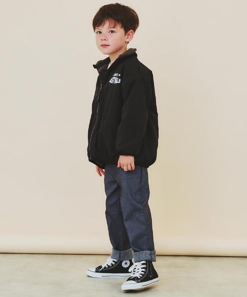 THE SHOP TK （ザ ショップ ティーケー ）の「【110－160】ボアリバーシブブルゾン/洗濯機OK（ブルゾン・キッズ・ブラック/カーキ・11/12/13/14/15 /16）」の18枚目の写真