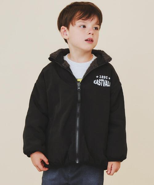 THE SHOP TK （ザ ショップ ティーケー ）の「【110－160】ボアリバーシブブルゾン/洗濯機OK（ブルゾン・キッズ・ブラック/カーキ・11/12/13/14/15 /16）」の20枚目の写真
