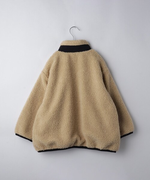 THE SHOP TK （ザ ショップ ティーケー ）の「【110－160】ボアリバーシブブルゾン/洗濯機OK（ブルゾン・キッズ・ブラック/カーキ・11/12/13/14/15 /16）」の22枚目の写真