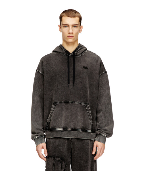 メンズ プルオーバーパーカー S-BOXT-HOOD-DEN（パーカー）｜DIESEL