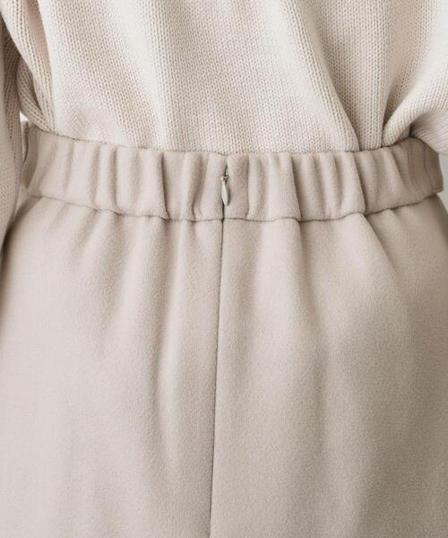 Dessin（デッサン）の「メルトンジャージボックスタックスカート（スカート・レディース・ナチュラル/ホワイト系/ブラック・00/01/02/03）」の20枚目の写真