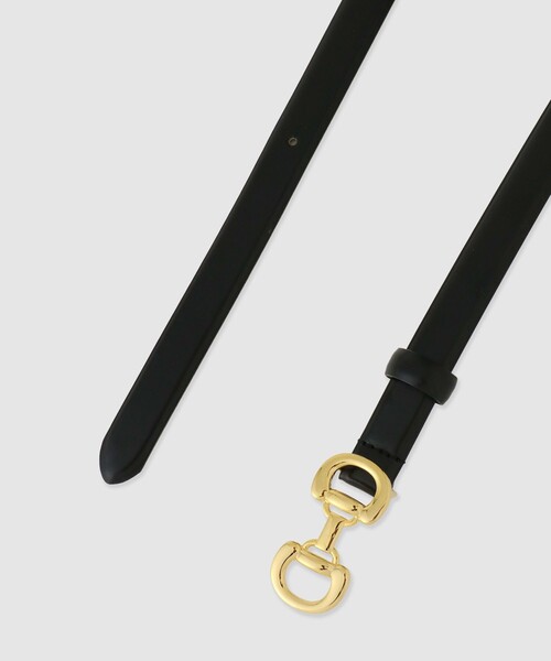 ANAYI（アナイ）の「ホースビットスライドベルト（ベルト・レディース・ブラック・FREE）」の4枚目の写真