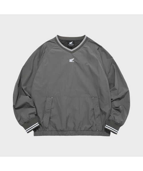 PHYPS MOTORCYCLE(フィップスモーターサイクル)の「Basic nylon Pocket Long Sleeve Charcoal(Tシャツ/カットソー・レディース・その他・LARGE/X-LARGE/SMALL/MEDIUM)」の1枚目の写真
