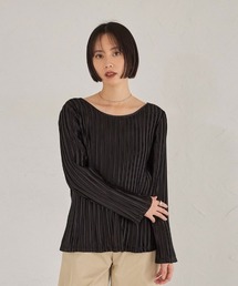 TEXURED SATIN TOP