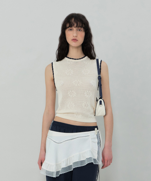 DAISY KNIT TOP (IVORY)