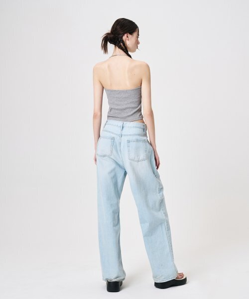ETMON(エトモン)の「Chain Layered Sleeveless Top, Grey(Tシャツ/カットソー・レディース・その他・FREE)」の6枚目の写真