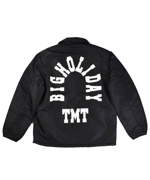 TMT(ティーエムティー)の「【TMT/ティーエムティー】BIG LOGO NYLON BOA JACKET(ブルゾン・メンズ・ベージュ/ブラック/バーガンディー・MEDIUM/LARGE)」の1枚目の写真