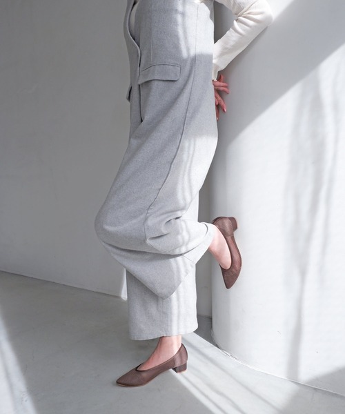MODE KAORI(モードカオリ)の「メッシュパンプス/62100(パンプス・レディース・アイボリー/ブラック/ダークブラウン・24.5cm/24cm/23.5cm/23cm/22.5cm)」の22枚目の写真
