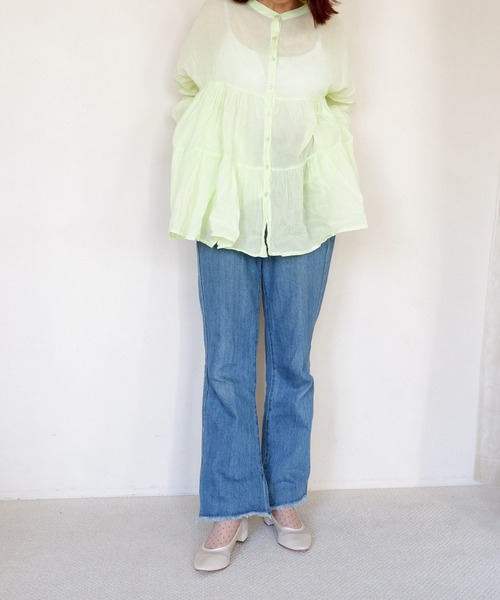 MODE KAORI(モードカオリ)の「メッシュパンプス/62100(パンプス・レディース・アイボリー/ブラック/ダークブラウン・24.5cm/24cm/23.5cm/23cm/22.5cm)」の9枚目の写真