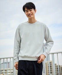 GLOBAL WORK | 配色ライン裏フリースプルオーバー/611143(Tシャツ/カットソー)