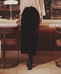 anuans | ベルベットナロースカート(スカート)