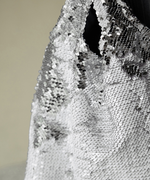 IENA（イエナ）の「MALUS/マリュス Sequins mini bag バッグ MSG-021（ハンドバッグ・レディース・ホワイト/ブラウン・FREE）」の18枚目の写真