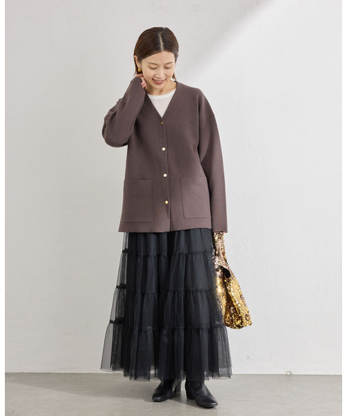 IENA（イエナ）の「MALUS/マリュス Sequins mini bag バッグ MSG-021（ハンドバッグ・レディース・ホワイト/ブラウン・FREE）」の21枚目の写真