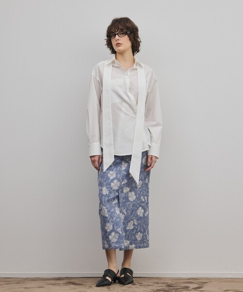 Andrea&co ボタニカル ジャガードスカート 中古・古着通販】ANDREA & Co. (アンドレアアンドコー) ボタニカル