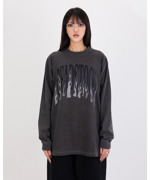 APEX DESIGN(エーペックスデザイン)の「フレームロングスリーブ-ピグメントブラック(Tシャツ/カットソー・メンズ・その他・MEDIUM/X-LARGE)」の1枚目の写真