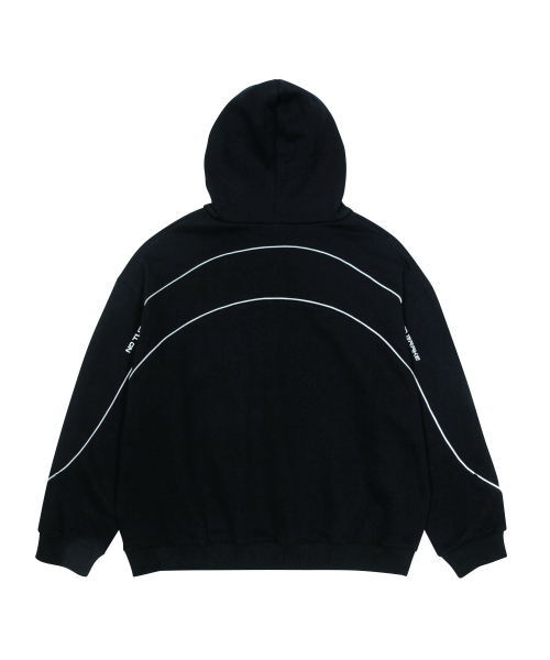 REFLECTION TRACK HOODED-[BLACK]（パーカー）｜HYUNFIT（ヒョン