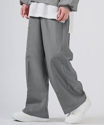 LUXSTYLE | ポリエステルツイルイージーパンツ(スラックス)