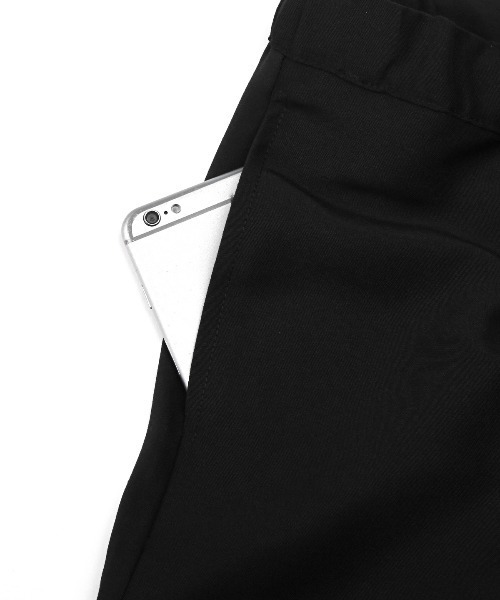 LUXSTYLE（ラグスタイル）の「ポリエステルツイルイージーパンツ（スラックス・メンズ・ネイビー/グレー/ブラック・L/M）」の21枚目の写真