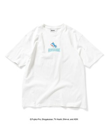 HOMEGAME（ホームゲーム）の「ドラえもん  × ホームゲーム 【HOMEGAME】- コラボレーション 半袖Tシャツ【DORAEMON HOPTER TEE WHITE HG2501113】（Tシャツ/カットソー）」