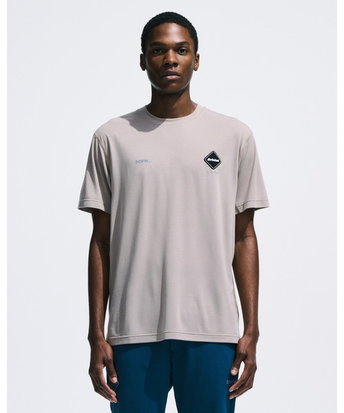 F.C.Real Bristol(エフシーレアルブリストル)の「POLARTEC S/S WORKOUT TOP(Tシャツ/カットソー・メンズ・グレイッシュベージュ/チャコールグレー/ブラック・SMALL/X-LARGE/LARGE/MEDIUM/XX-LARGE)」の10枚目の写真