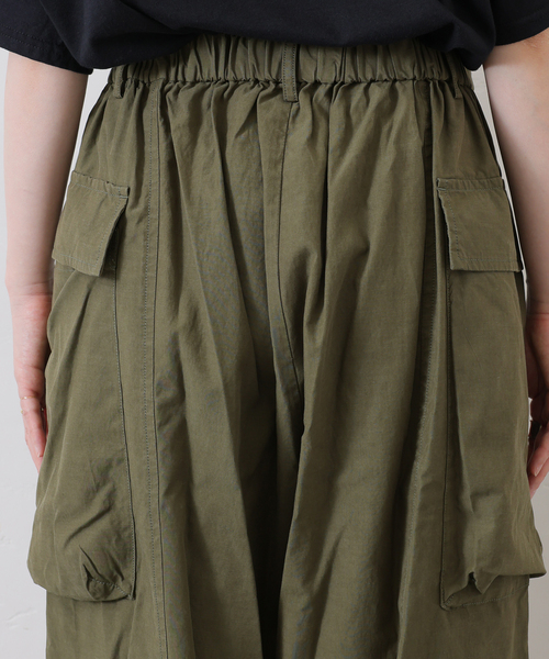 JOURNAL STANDARD LUXE（ジャーナルスタンダード　ラックス）の「《追加2》ミリタリークロス カーゴパンツ（カーゴパンツ・レディース・カーキ/ブラック/グレー・FREE）」の6枚目の写真