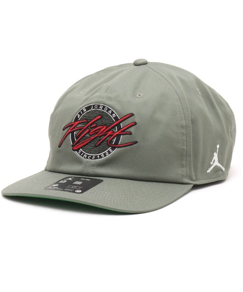 JORDAN BRAND(ジョーダンブランド)の「JORDAN BRAND U J PRO CAP US FB DC 5PNL FLT / ジョーダン ブランド プロ キャップ US FB DC 5PNL FLT / NIKE【SP】(キャップ・メンズ・グレー/ブラック・L/XL)」の1枚目の写真