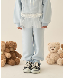 petit main（プティマイン）の「【Lycee mine バレエシリーズ】【セットアップ可】チュールスカート付きスウェットパンツ（スウェットパンツ）」