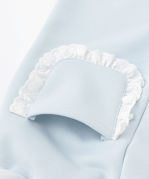 Lycee mine(リセマイン)の「【Lycee mine バレエシリーズ】【セットアップ可】チュールスカート付きスウェットパンツ【子供服】【キッズ】【女の子】(スウェットパンツ・キッズ・トップグレー/ブラック/アイボリー/ベビーピンク/ライトブルー/バイオレット/クリーム・140cm/130cm/120cm/150cm/100cm/110cm)」の21枚目の写真