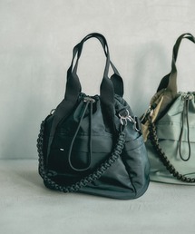 LEPSIM | 【500mlペットボトルも入る】ユーティリティ巾着バッグ　633023(ショルダーバッグ)