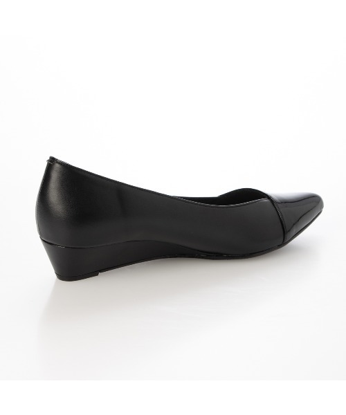 Mode et Jacomo（モードエジャコモ）の「【レイン対応】ポインテッドウェッジソールパンプス（パンプス・レディース・ブラック/グレー系カモフラージュ/ブルー系その他/ベージュ系その他・22.5cm/23cm/23.5cm/24cm/24.5cm）」の22枚目の写真